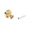 Aged Brass Scully Cabinet Knob - 32mm