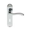 Serozzetta Lever On Lock Backplate - Polished Chrome