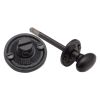 The Tudor Privacy Bolt Black Iron Thumbturn & Emergency Release for Bathroom & Cloakroom Doors