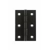 Atlantic Washered Hinges 3" x 2" x 2.2mm - Matt Black (Pair)