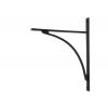 Matt Black Apperley Shelf Bracket (314mm x 250mm)