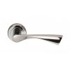 Serozzetta Breeze Lever On Round Rose - Polished Chrome