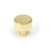 Polished Brass Kelso Cabinet Knob - 25mm (No Rose)