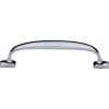 Heritage Brass Cabinet Pull Durham Design 128mm CTC Polished Chrome Finish