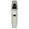 Art Deco Knob On Wc Backplate - Satin Nickel