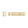 Heritage Brass Door Bolt Flat 6" Satin Brass finish