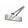 Rutland TS.9205 Door Closer c/w Semi-Radius Cover, Flatbar Armset, Satin Stainless Steel