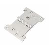 Polished SS 4" x 4" x 6"  Parliament Hinge (pair)