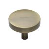 Heritage Brass Cabinet Knob Tayo Design 38mm Antique Brass finish