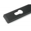 Matt Black Newbury Slimline Lever Espag. Lock Set