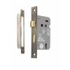 2.5" CE 3 Lever Mortice Sash Lock FD60 - Antique Brass