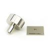 Polished Nickel Judd Cabinet Knob - 32mm (Square)