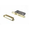 Atlantic Radius Corner Bathroom Lock [CE] 3" - Satin Brass