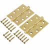 Eclipse 14882 - 102x76x3mm EBP Ball Bearing Hinge Grade 13 - (Pair) - Polished Brass