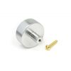 Satin Chrome Kelso Cabinet Knob - 38mm (No rose)