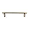 Heritage Brass Door Pull Handle&nbsp;Round Bar Design 336mm Antique Brass Finish