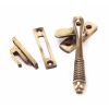 Polished Bronze Locking Reeded Fastener