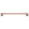 Heritage Brass Cabinet Pull Metro Design 256mm CTC Satin Rose Gold Finish