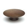 Wooden Cabinet Knob Olympia Design 65mm Walnut Finish