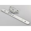 Forend Strike & Fixing Pack To Suit Din Latch-Bright Stainless Steel-Radius Forend - Bright Stainless Steel