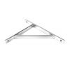 Polished Chrome Chalfont Shelf Bracket (260mm x 200mm)