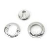 Polished Chrome Round Escutcheon (Plain)