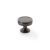 Alexander & Wilks - Lynd Cupboard Knob - Dark Bronze - 32mm