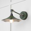 Smooth Nickel Flora Wall Light in Heath