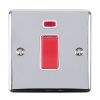 Eurolite Enhance Decorative 45Amp Switch with Neon Indicator Polished Chrome