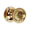 Regency Mortice Door Knob Polished Brass