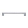 Heritage Brass Cabinet Pull Metro Design 192mm CTC Satin Chrome Finish