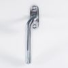 Cranked Locking Espagnolette Handle L/H - Polished Chrome