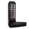 Borg BL4401 MG Pro - 14 Button, Marine Grade Lever Keypad, Inside Lever Handle, Optional Holdback, MG Pro (Black) Finish