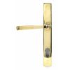 Polished Brass Avon Slimline Lever Espag. Lock Set