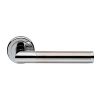 Serozzetta Trend Lever On Round Rose - Polished Chrome Satin Nickel