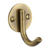 Heritage Brass Single Robe Hook Antique Brass Finish