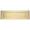 Heritage Brass Letterplate 16" x 5" Satin Brass finish