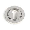 Polished Marine SS (316) Round Euro Escutcheon (Plain)