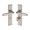 Heritage Brass Sutton Reeded Bathroom set Satin Nickel finishUK Design Registration Number 6234524