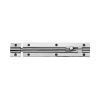 Heritage Brass Door Bolt Straight 6" x 1.25" Polished Chrome finish