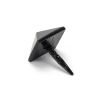 Black Pyramid Door Stud - Medium