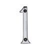 Heritage Brass Numeral 1 Face Fix 76mm (3") Polished Chrome finish