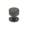 Aged Bronze Brompton Cabinet Knob - 32mm (Plain)