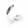 Polished Chrome Celtic Single Robe Hook