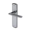 Sorrento Door Handle Lever Latch Lena Design Apollo finish