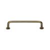 Heritage Brass Cabinet Pull Wire Design with 16mm Rose 128mm CTC Antique Brass Finish