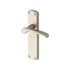 Project Hardware Door Handle Lever Latch Luca Design Satin Nickel finish