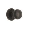 Georgian Mortice Door Knob Matt Black