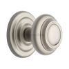 Heritage Brass Centre Door Knob Round Design 3 1/2" Satin Nickel Finish