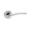 Serozzetta Cuatro Lever On Round Rose - Polished Chrome